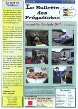 Bulletin 37 du FCF