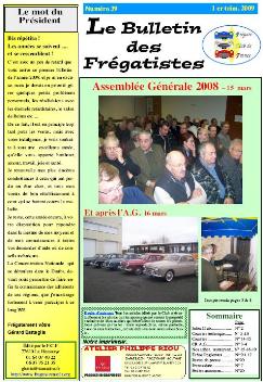 Bulletin 39 du FCF