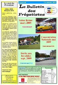 Bulletin 40 du FCF