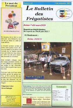 Bulletin 63 du FCF
