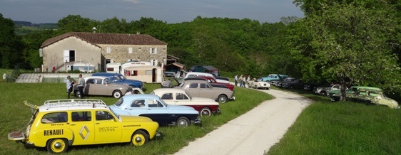 Le camp de base du Fregate Club de France dans le Gers